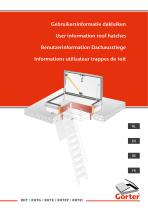 Informations utilisateur trappes de toit - 1