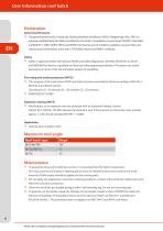 Informations utilisateur trappes de toit - 6