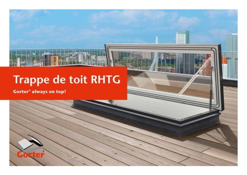 Trappe de toit RHTG avec vitrage