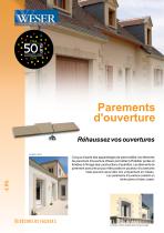 Parements d'ouverture Weser - 1