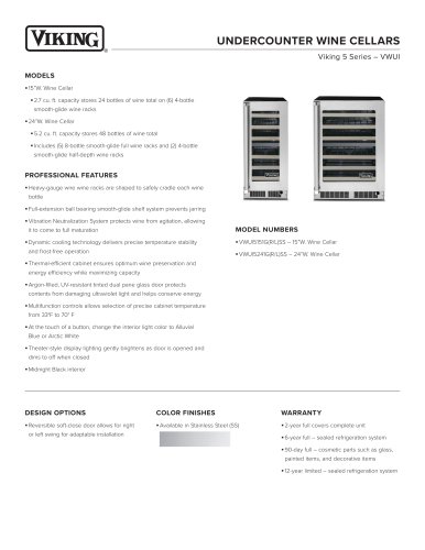 Viking 5 Series – VWUI