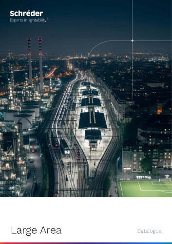 Schréder - Large area & floodlighting catalogue
