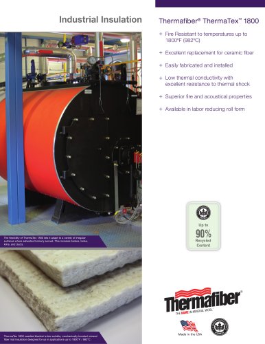 Thermafiber® ThermaTex? 1800