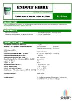 Enduit Fibré - 1