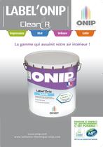 GAMME Label'Onip Velours Clean'R - 1