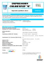 IMPRESSION COLOR'ONIP "O" - 1