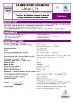 Label'Onip Velours Clean'R - 1