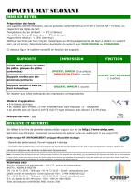 Opacryl Mat Siloxane - 2