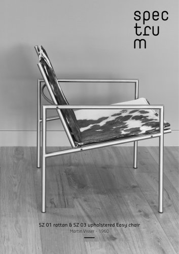 SZ 01 + SZ 03 easy chair - Martin Visser