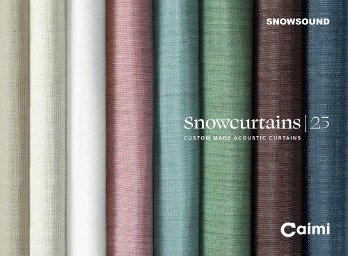 SNOWCURTAINS Catalogue