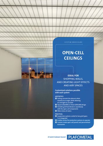 OPEN-CELL CEILINGS