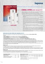 SERIE CORAL VITRO - Catalogue commercial - 1