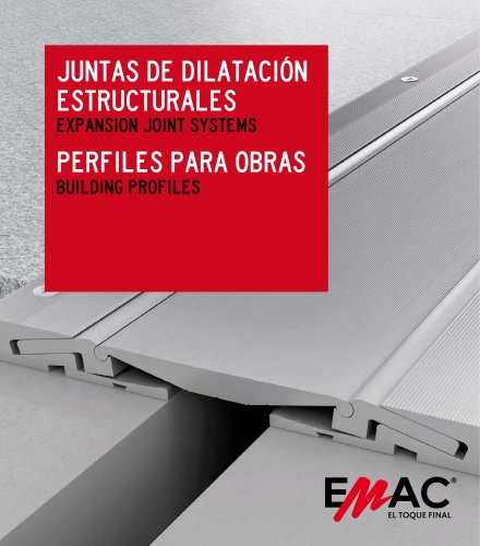 EXPANSION JOINT SYSTEMS AND BUILDING PROFILES BROCHURE