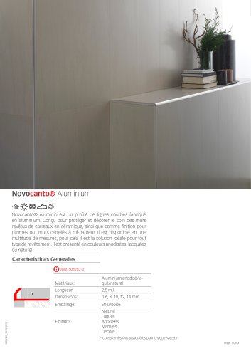 Novocanto® Aluminium