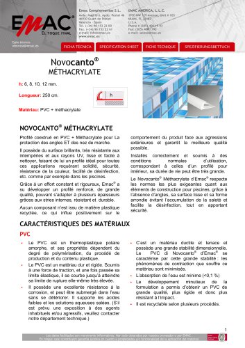 Novocanto® Metacrilato