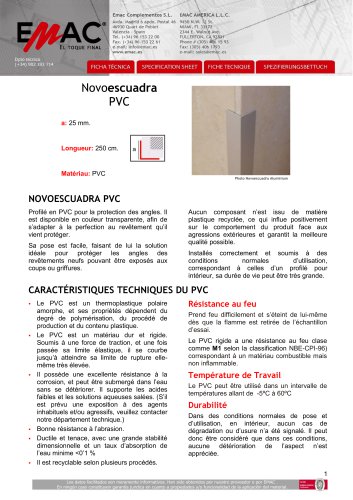 Novoescuadra PVC