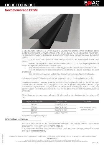 Novomembrana EPDM