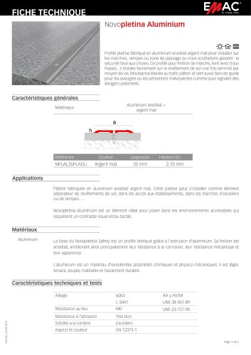 Novopletina® Aluminium