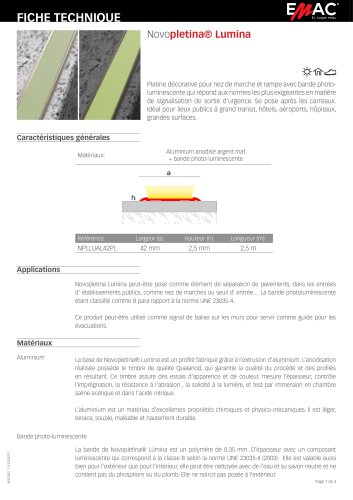 Novopletina® Lumina