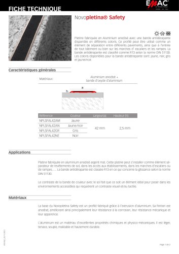 Novopletina® Safety