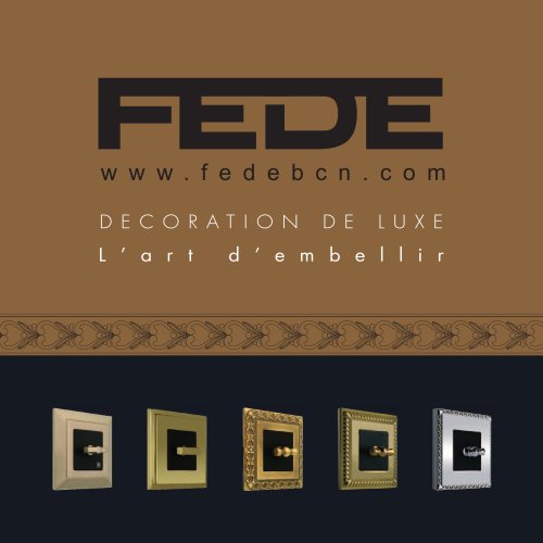 FEDE CATALOGUE FRANÇAIS