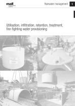 Technical Data Rainwater management