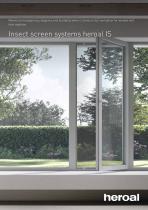 Insect screen systems heroal IS