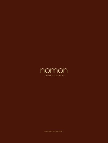 CLOCKS CATALOGUE 2023 NOMON