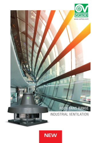 ROOF FANS RANGE INDUSTRIAL VENTILATION