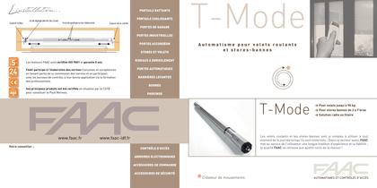 Gamme TM58 - moteurs tubulaires ø 58 mm - 1