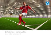 Solutions de construction pour bâtiments sportifs - 1