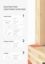 SOLUTIONS POUR L’AFAIBLISSEMENT ACOUSTIQUE - 13