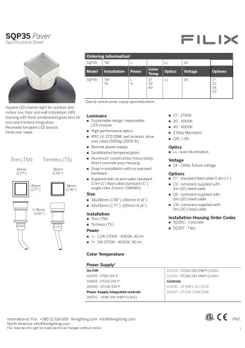 SQP35 Paver