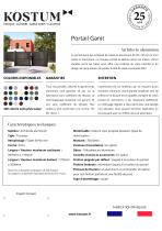 Fiche produit Portail GANIT - 1