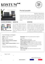 Fiche produit Portail JOSSELIN - 1