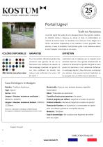 Fiche produit Portail LIGNOL - 1