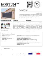 Fiche produit Portail PRIJAN - 1