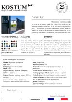 Fiche produit Portail ZEN - 1