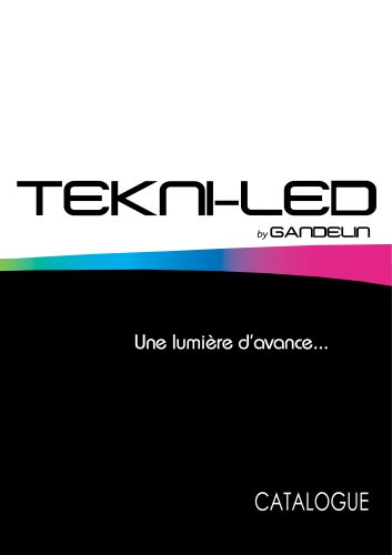 Catalogue général TEKNI-LED 2018