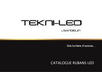 Catalogue rubans LED
