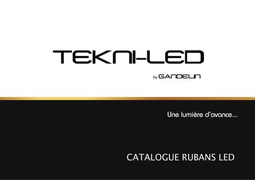 Catalogue rubans LED
