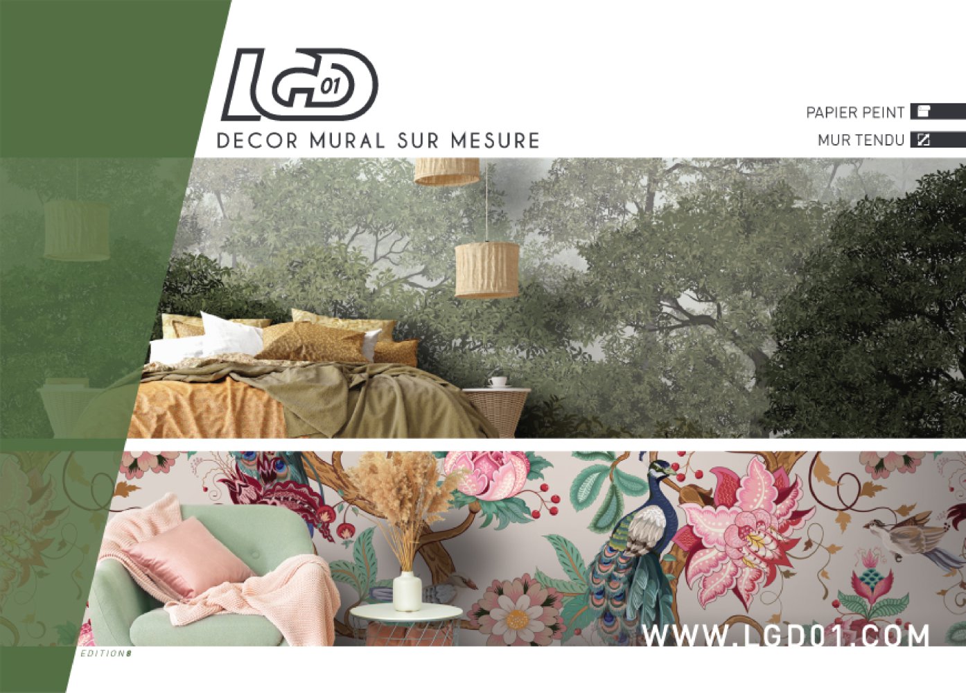 CATALOG edition 8 - LGD01 d&eacute;cor mural sur mesure