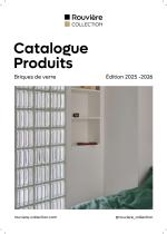 Brochure Briques, carreaux et pavés de verre Rouviere Collection-1
