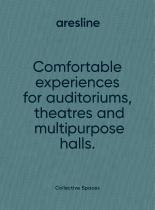 Comfortable experiences for auditoriums,theatres and multipurpose halls. - 1