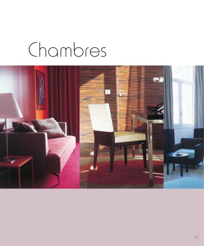 Roset Contract- Hotel Design, Chambres