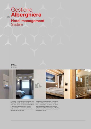 AVE General Catalogue 2022/23 - Hotel Management System