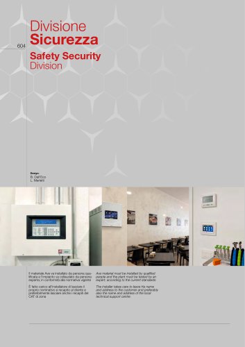 AVE General Catalogue 2022/23 - Safety & Security Division