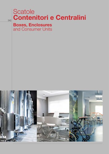 Boxes, Enclosures and Consumer Units - AVE General Catalogue 2023/24