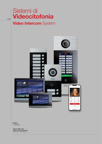 Video Intercom, KNX home automation, Hotel Management - AVE General Catalogue 2023/24