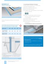 PERIMATE, ROOFMATE et FLOORMATE - Parois enterrées et soubassements - Isolation, drainage et protection de l'étanchéité - 8